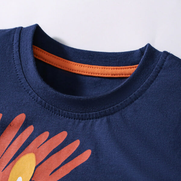 Summer Baby Kids Cartoon Pattern T-shirt and Shorts Clothing Set for Boys - Image 4