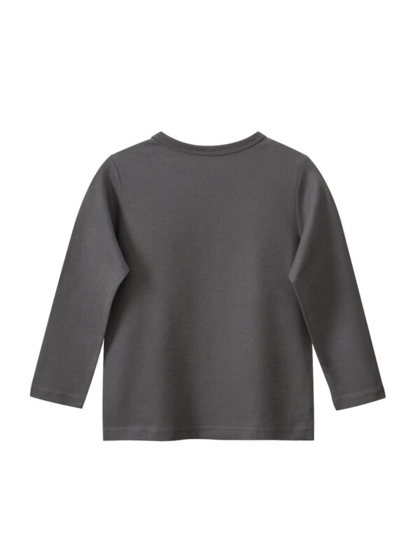 Autumn Arrival Kids Girls Flowers Cartoon and Letters Print Crew Neck Long Sleeves Pullover Sweatshirt - Image 5