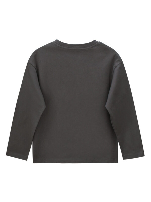Autumn Arrival Kids Boys Letters Print Crew Neck Long Sleeves Shirt - Image 5