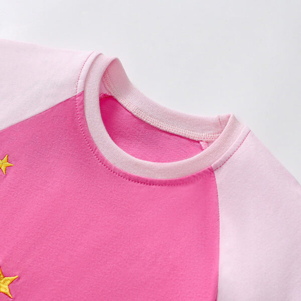 Summer Arrival Cartoon Unicorn Pattern Short Sleeves Dress for Stylish Girls - Image 4