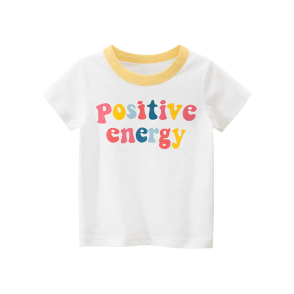 Baby Girl Slogan Graphic Fashion T-Shirt Summer Outfits - Image 7
