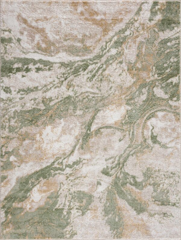 Lively Marble Green Area Rug - Image 2