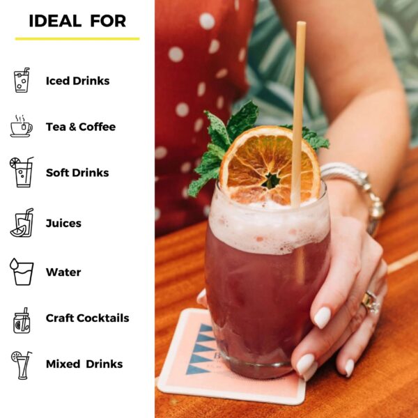 7.9" Tall Wheat Straws - Image 2