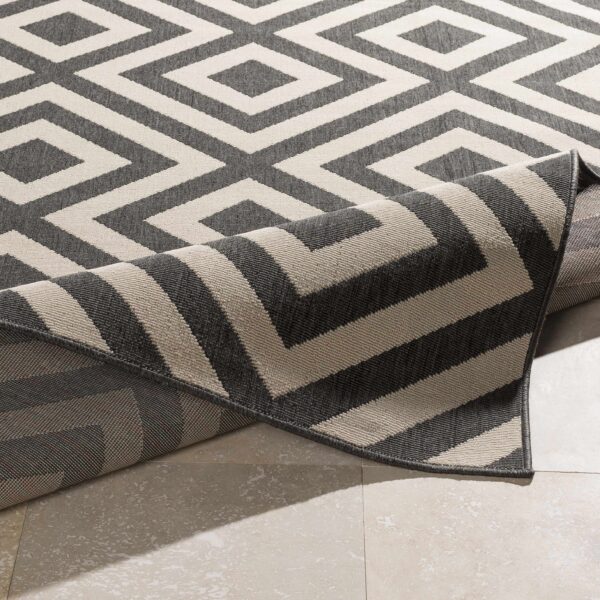 Spilsby Geometric Outdoor Rug - Clearance - Image 4