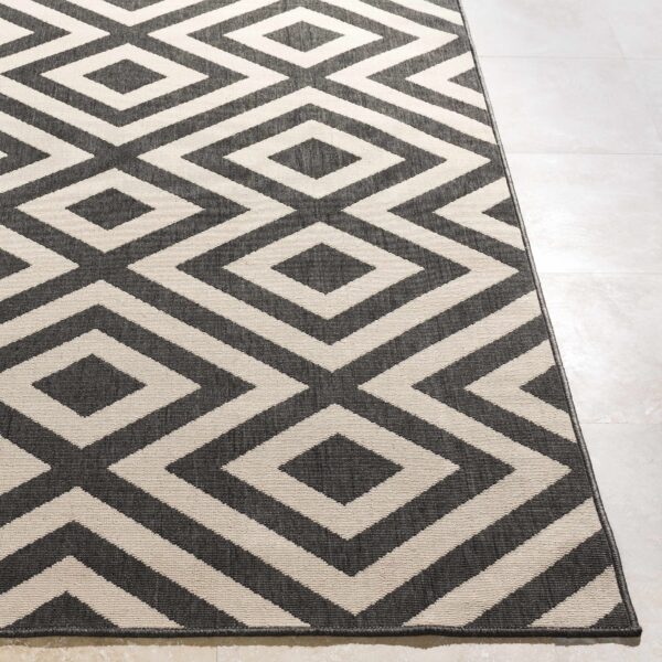 Spilsby Geometric Outdoor Rug - Clearance - Image 3