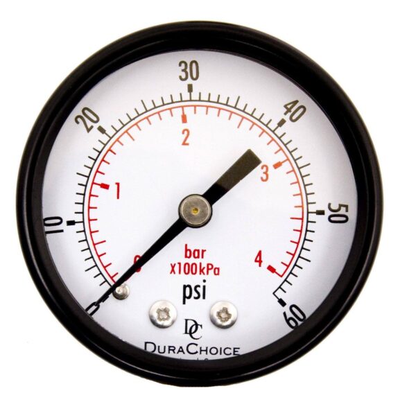 Universal replacement for Pentair Sta-Rite 33600-0023T 2" Pressure Gauge