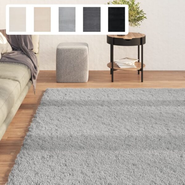 vidaXL Shaggy Rug Washable Anti Slip Area Rug Soft Fluffy Carpet Polyester - Image 15