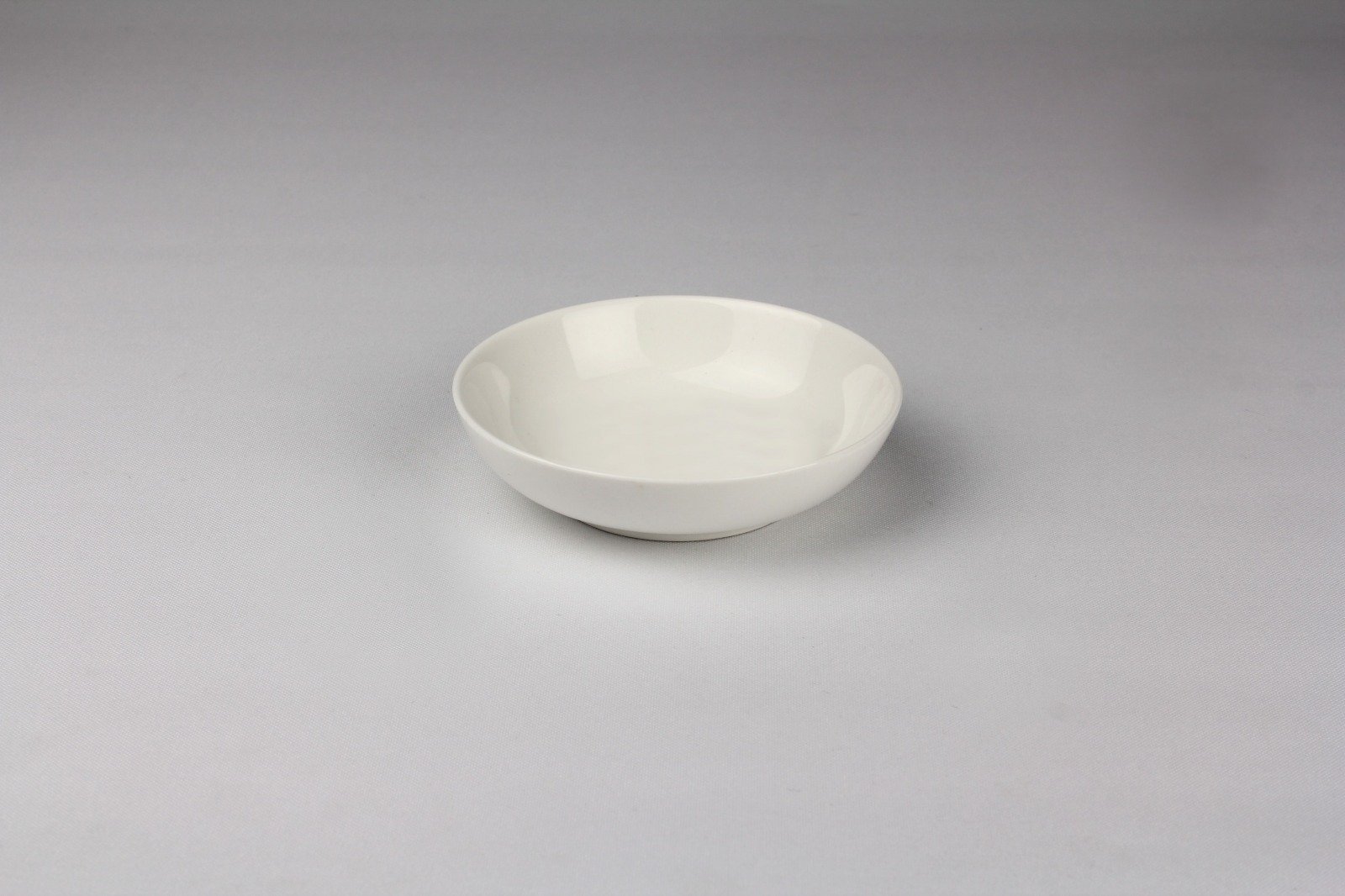 Round Porcelain White Soy Dish 3" inch | 7.5 Cm - Image 3