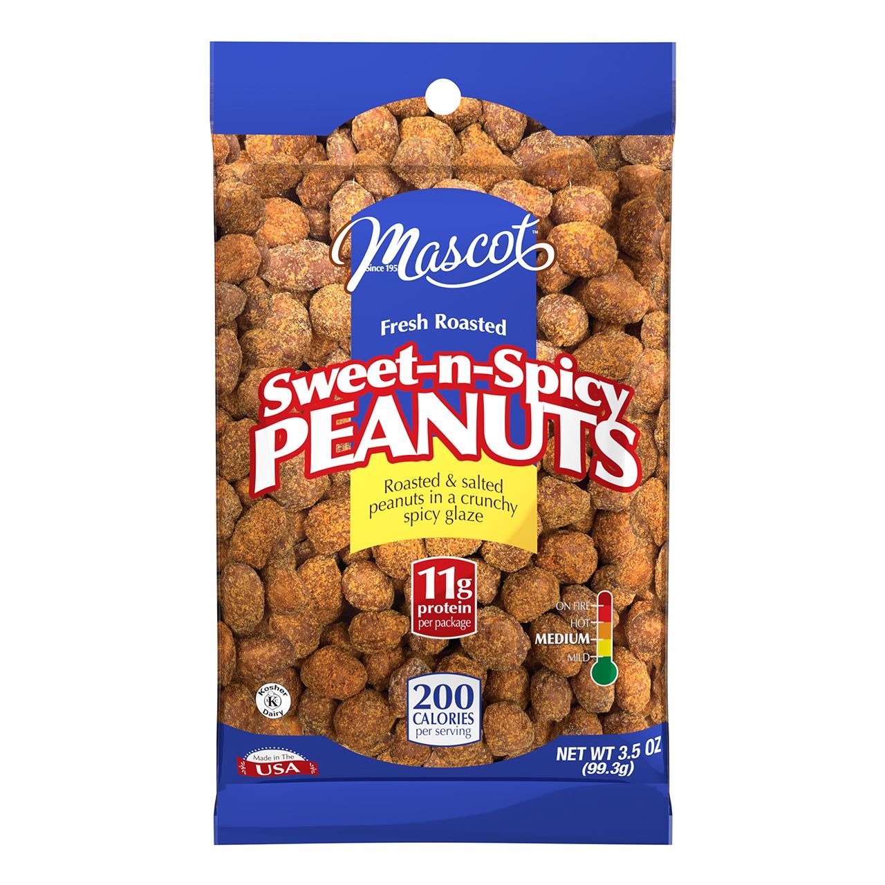 Sweet-N-Spicy Peanuts Grab and Go Bag