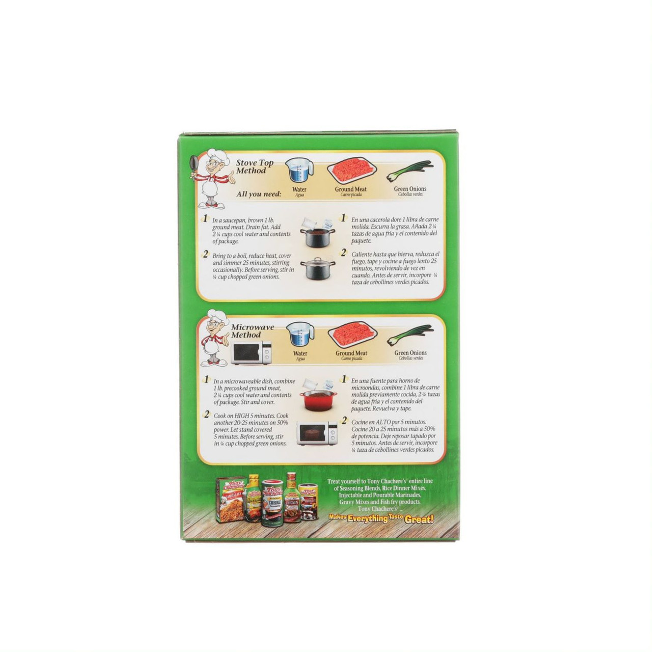 Tony Chachere's Dirty Rice Mix (12x8 Oz) - Image 5