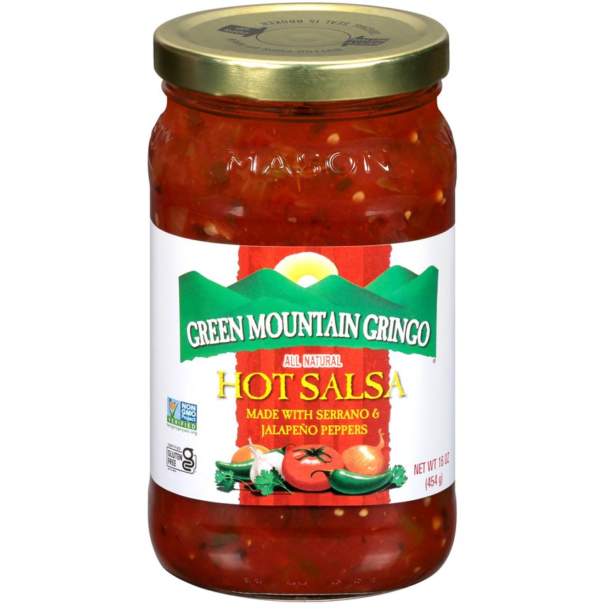 Green Mountain Hot Salsa (12x16 Oz)