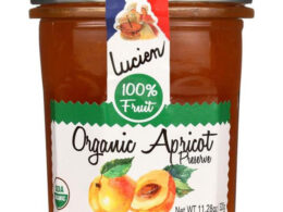Lucien Organic Apricot Preserves 11.28 oz (Pack of 6)