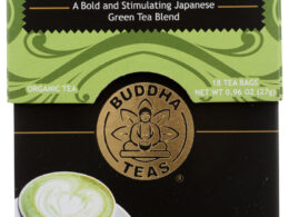 Buddha Teas Organic Matcha Green Tea 18 Tea Bags (Pack of 6 Boxes)