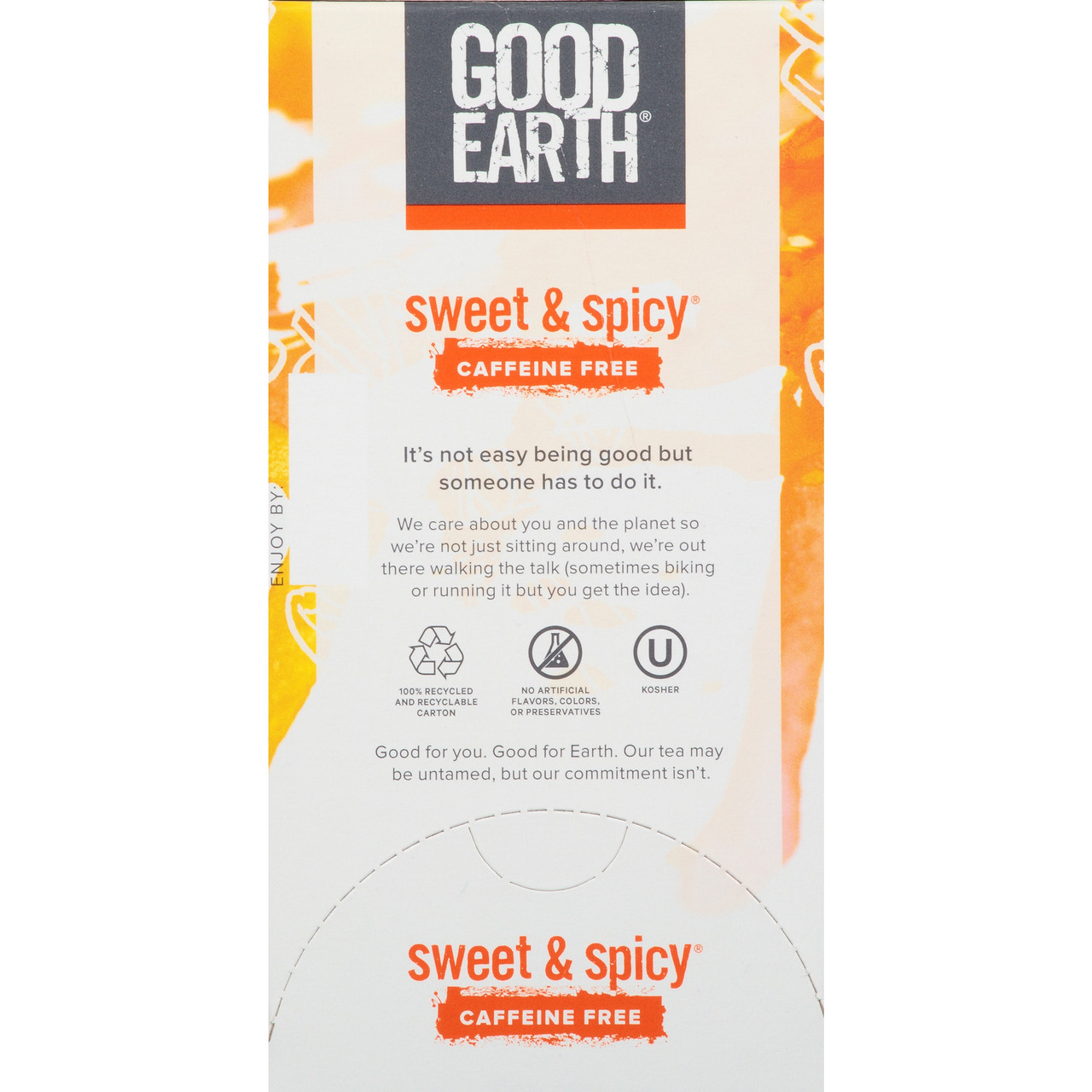 Good Earth Teas Original Caf Free Tea (6x18BAG ) - Image 6