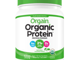 Orgain Organic Unsweetened Plant Protein Powder 1.59 lb