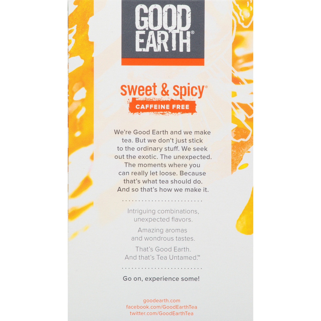 Good Earth Teas Original Caf Free Tea (6x18BAG ) - Image 7