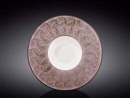 Violet / Lavender Porcelain Deep Soup or Salad Plate 9.5" inch | 7 Fl Oz |
