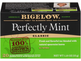 Bigelow Perfectly Mint Tea 20 Tea Bags (Pack of 6 Boxes)