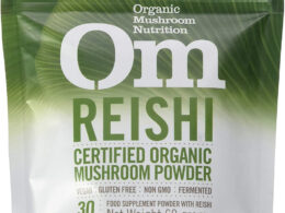 OM Organic Reishi Mushroom Powder (2.1 oz)