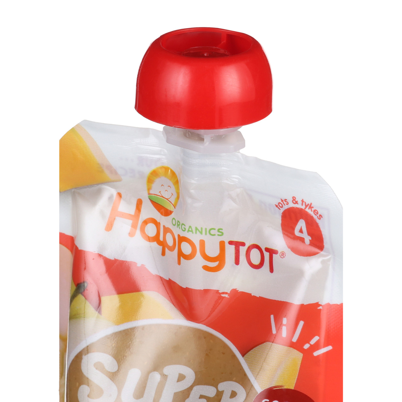 Happy Tot Organic Stage 4 Pouch Food Apple & Squash (16x4.22 Oz) - Image 3