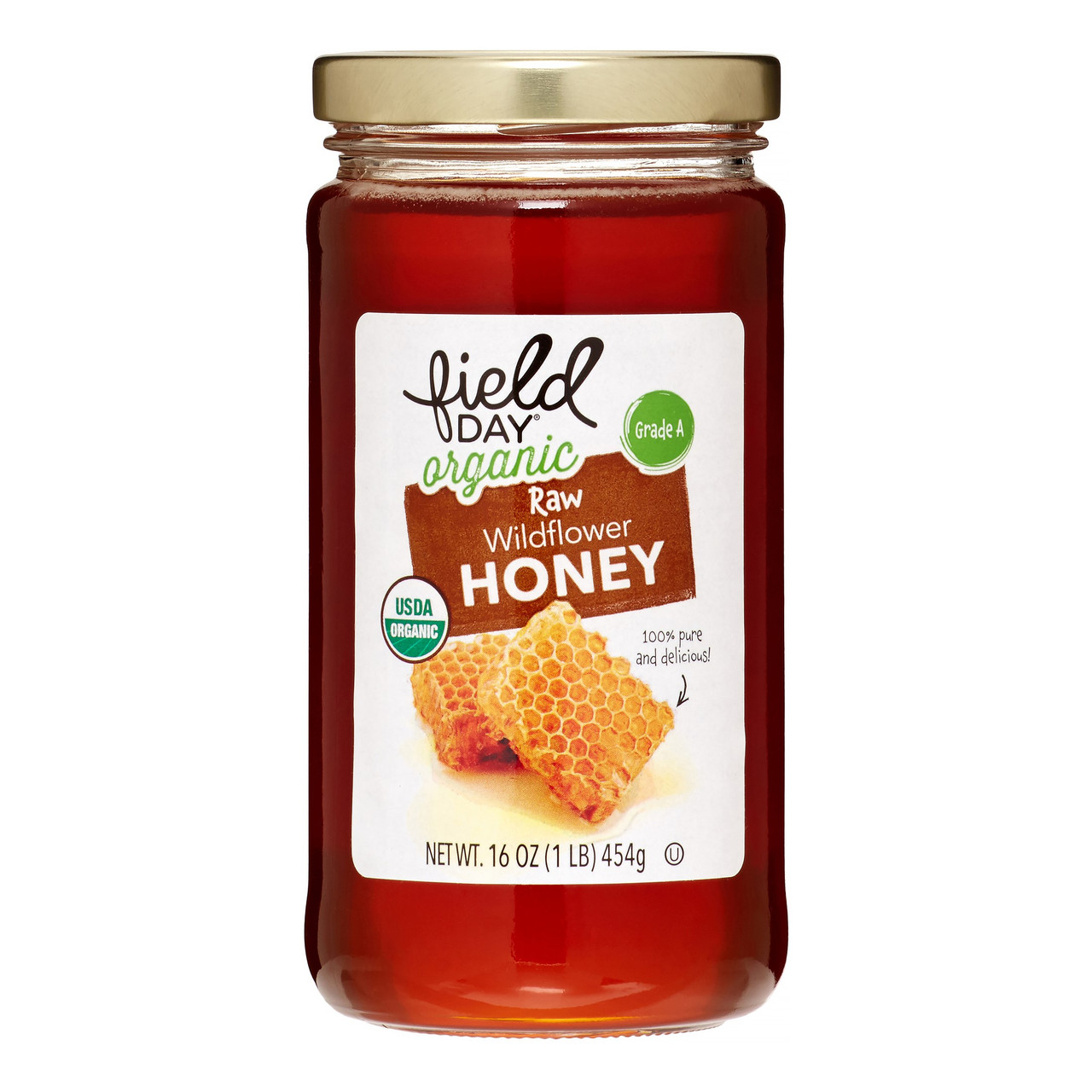 OG1 FD RAW WLDFLWR HONEY ( 12 X 16 OZ )