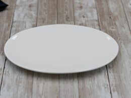 White Oval Plate / Platter 8" inch | 20 Cm