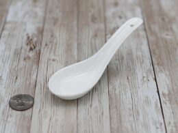 White Spoon 5.5" inch | 13.5 Cm