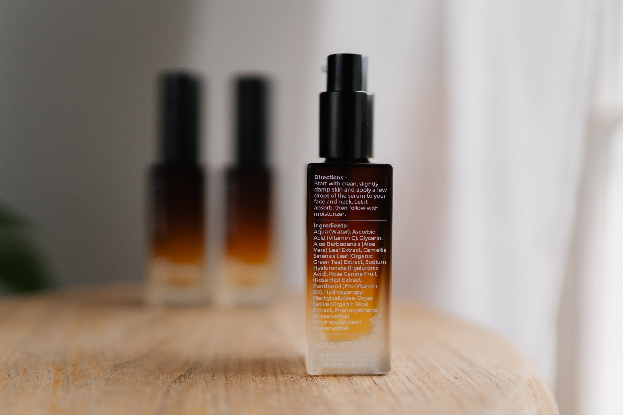 Renew Facial Serum – Hydrating Vitamin C + Hyaluronic Acid Skincare - Image 4