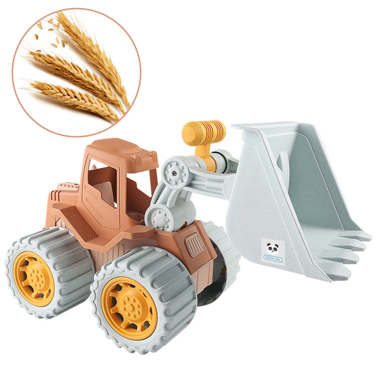 Children's Wheat Straw Medium Beach Simulation Dredger Toy - Image 6