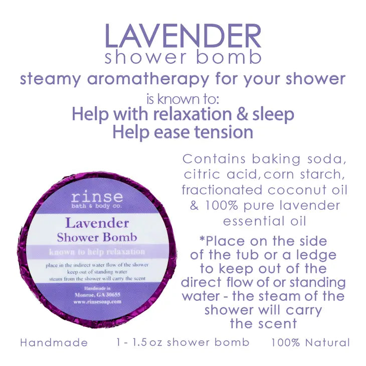 Lavender Shower Bomb - Image 2