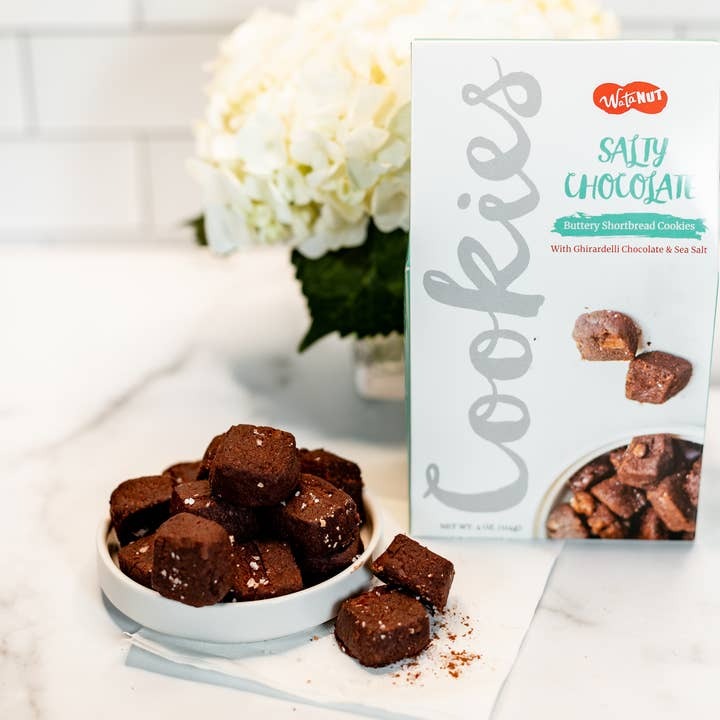 Salty Chocolate Cookies