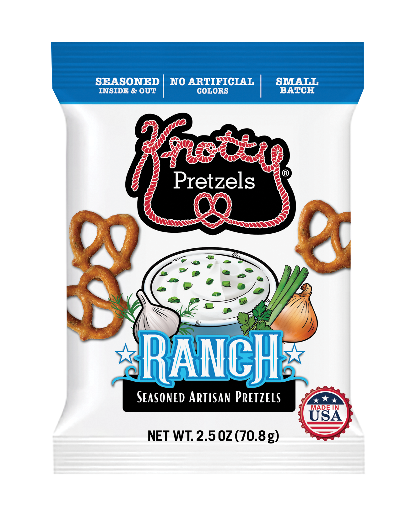 Ranch Pretzels Snack Bag