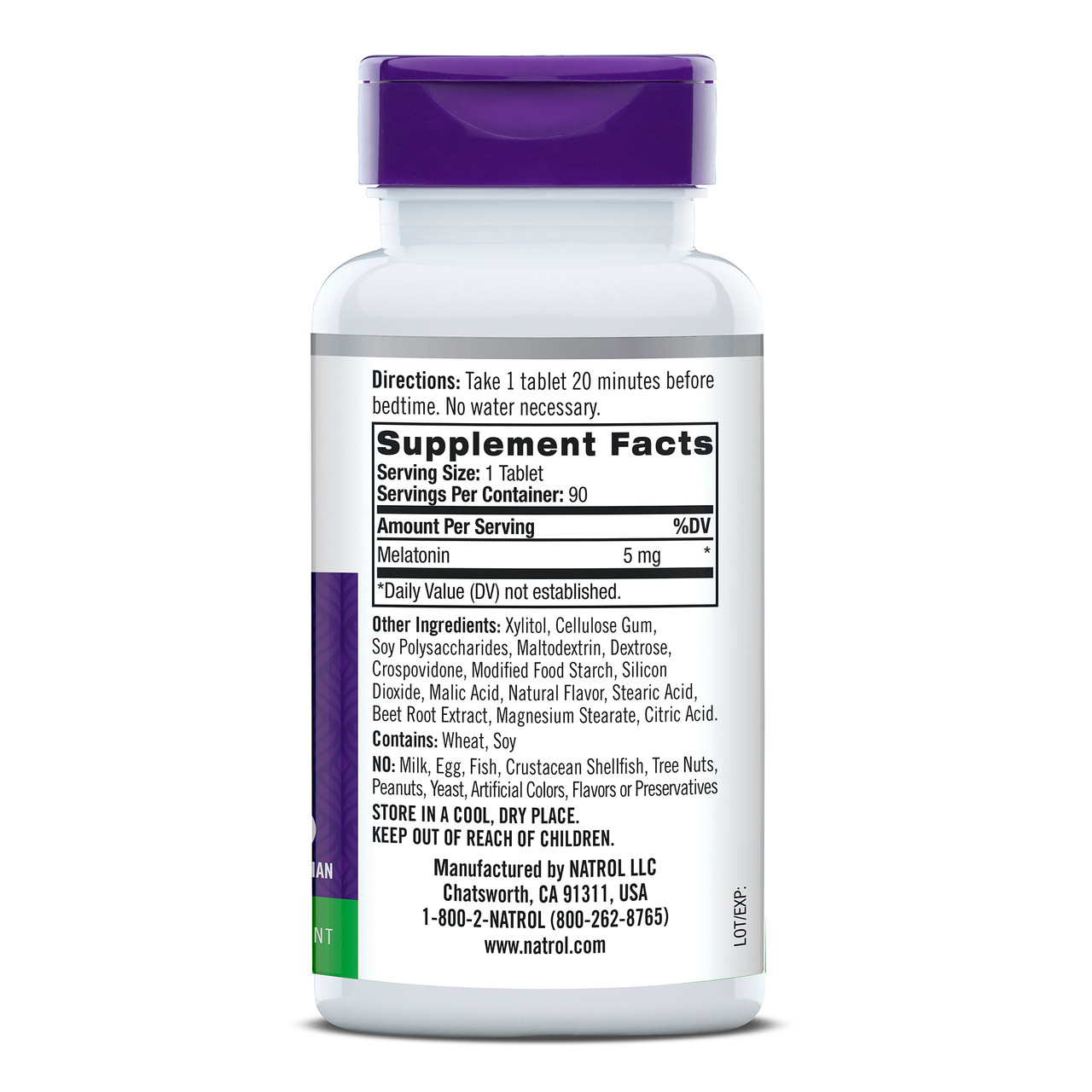 Natrol Melatn Fast DisOlive (1x90TAB ) - Image 4