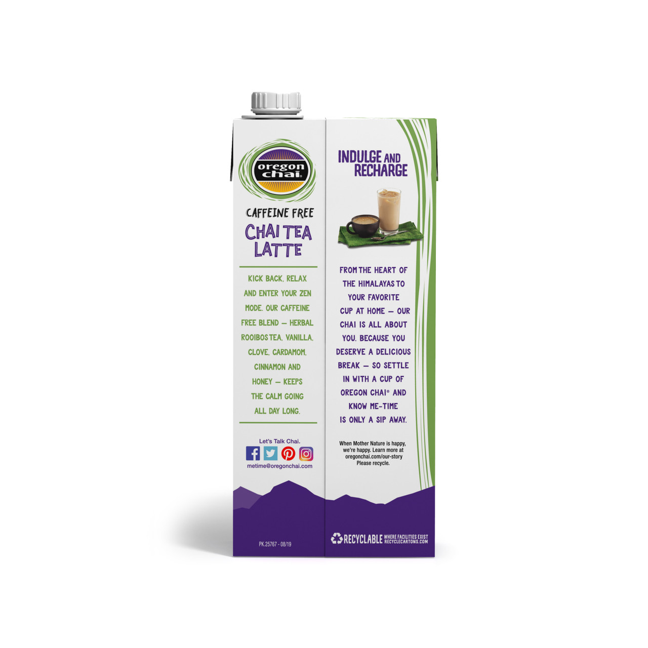 Oregon Chai Chai Conc Herbal Decaf (6x32 Oz) - Image 3