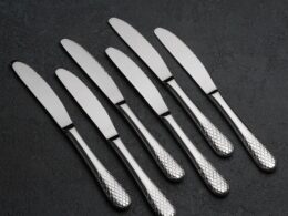 Dinner Knife 8.5" inch | 22 Cm In White Box