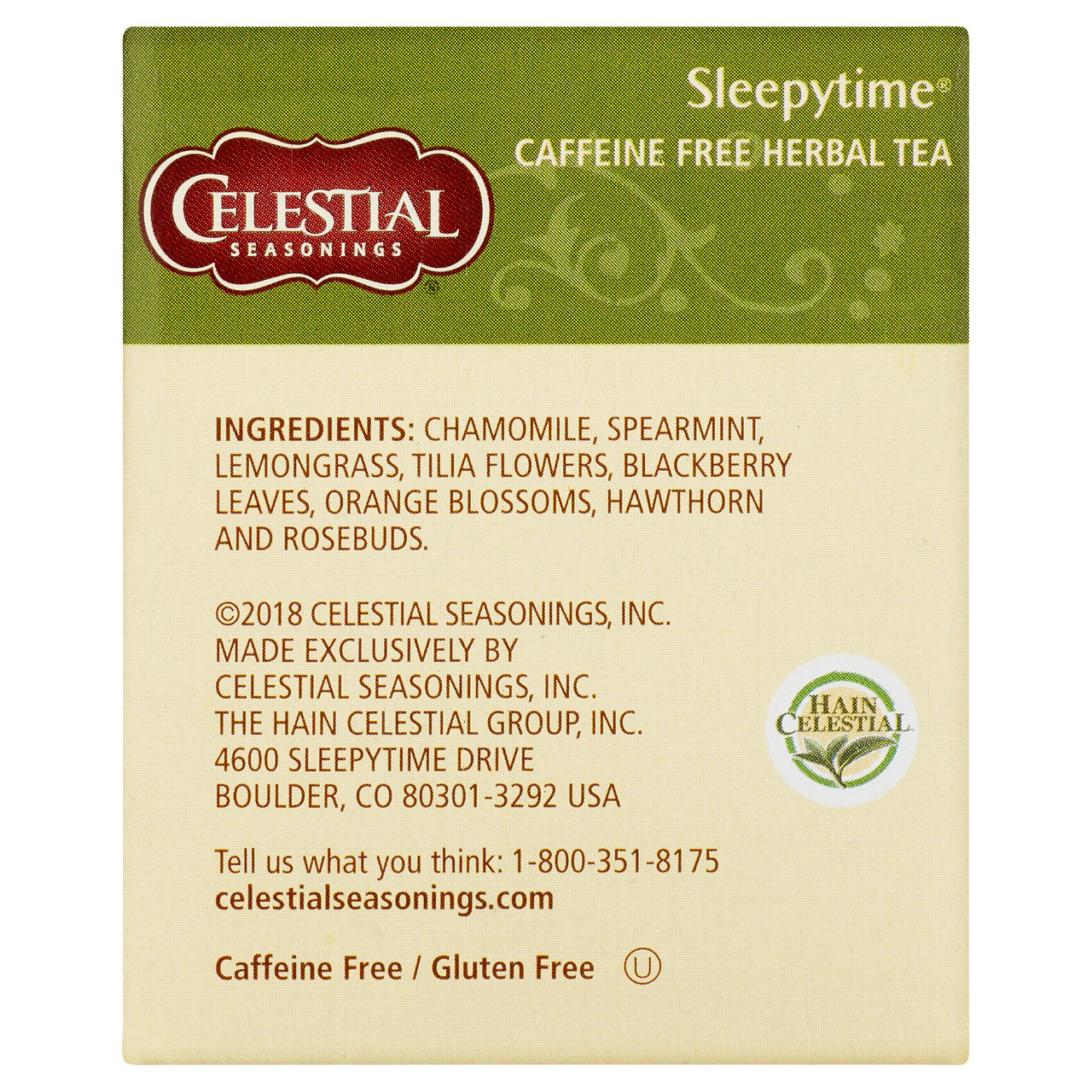 Celestial Seasonings Sleepytime Herbal Tea 20 Tea Bags (Pack of 6 Boxes) - Image 2