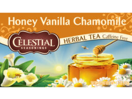Celestial Seasonings Honey Vanilla Chamomile Herbal Tea 20 Tea Bags (Pack of 6 Boxes)