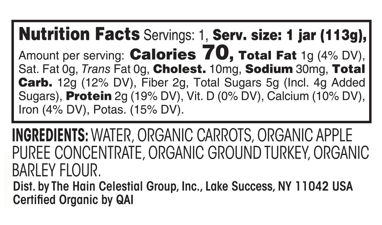 OG2 EB BABY VEG TRKY DNR ( 10 X 4 OZ ) - Image 2