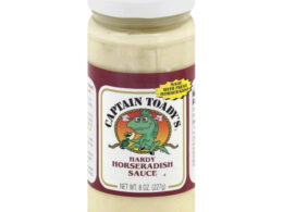Captain Toady's Hardy Horseradish Sauce (12x8 Oz)