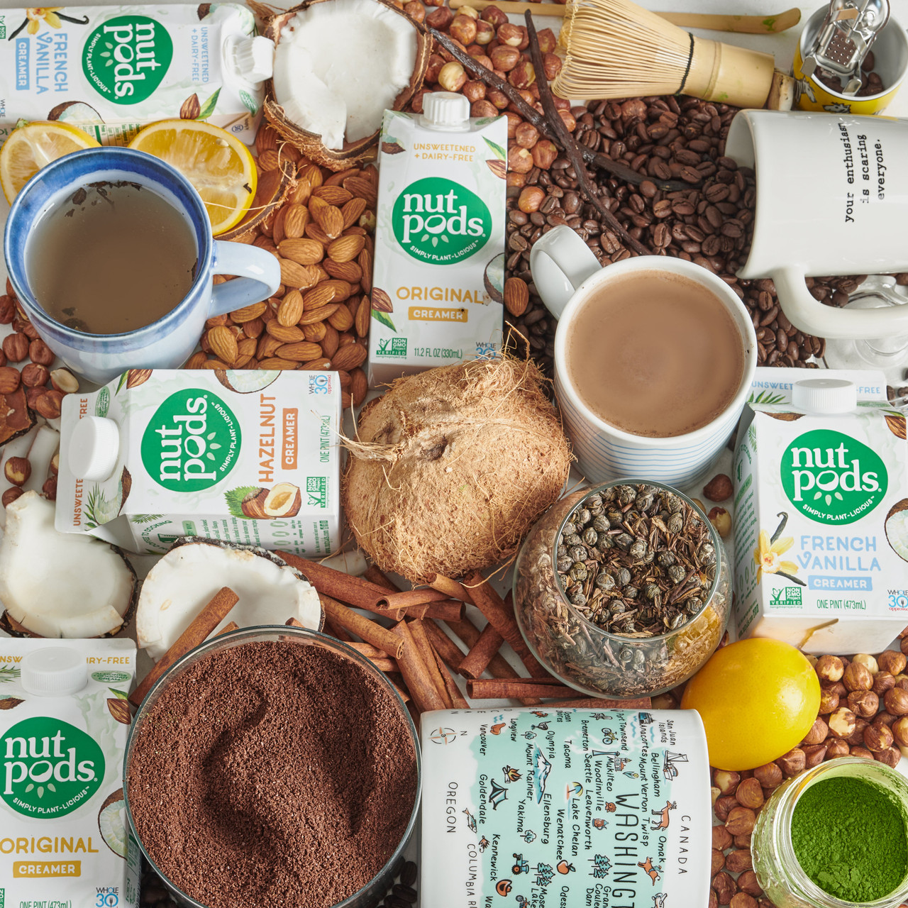 Nut Pods Hazelnut Creamer Unsweetened Dairy-Free 11.2 oz (Pack of 12) - Image 5