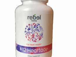 Rebel Herbs Organic Heartade Vegetarian Caps - 60 Count