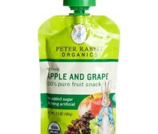 Peter Rabbit Organics Fruit SqueezeApple And Grape (10x4Oz)