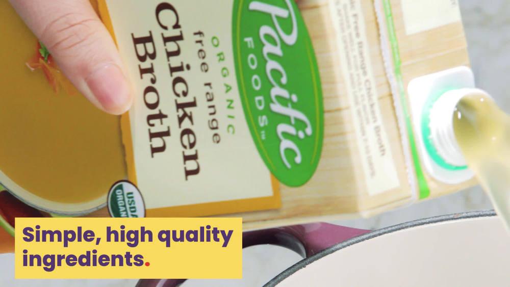 Pacific Natural Chicken Broth (12x32 Oz) - Image 2