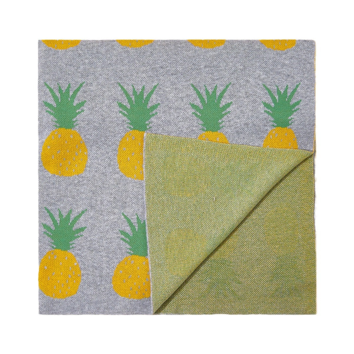 Arrival Knitted Baby Blanket With Simple Fruits Pattern: New Collection For All Seasons