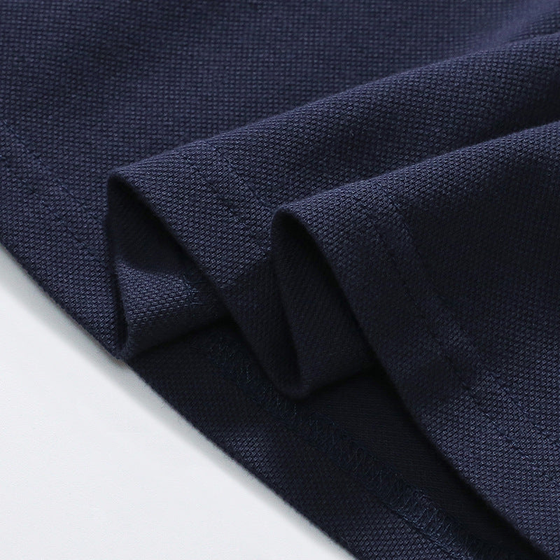 Summer Arrival Rainbow Pattern Short Sleeves Polo Dress for Stylish Girls - Image 4