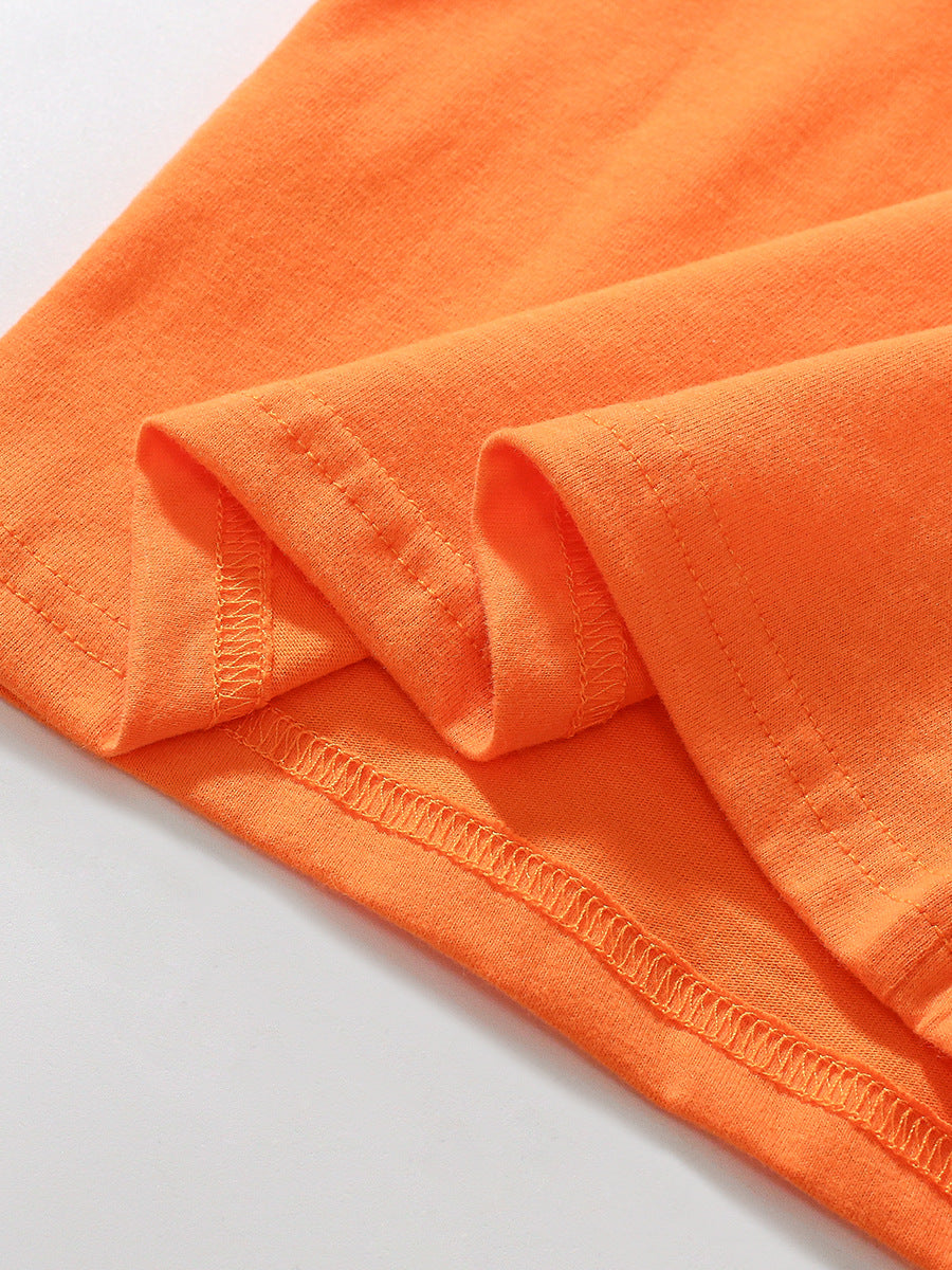 Arrival Autumn Kids’ Long Sleeves Little Ghost Pattern T-Shirt In European And American Style For Summer - Image 3