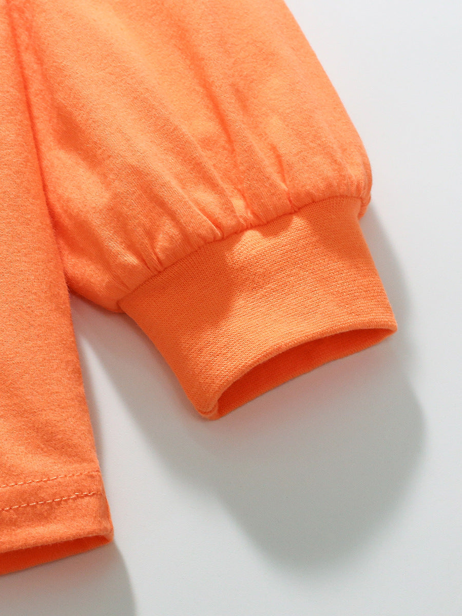 Arrival Autumn Girls’ Aesthetic Smiling Face Pattern Long Sleeves T-Shirt In European And American Style For Summer - Image 5