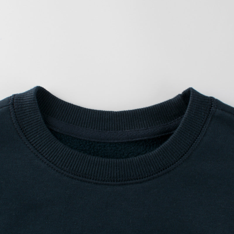 Children Letter Print Pattern Unisex Long Sleeve Hoodies In Autumn - Image 4