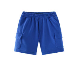 Hot Selling High Quality Boys’ Summer Blue Soft Sport Shorts