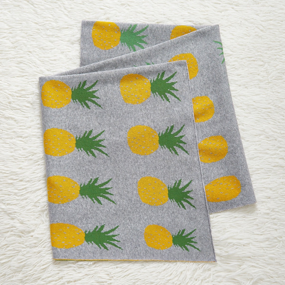Arrival Knitted Baby Blanket With Simple Fruits Pattern: New Collection For All Seasons - Image 6